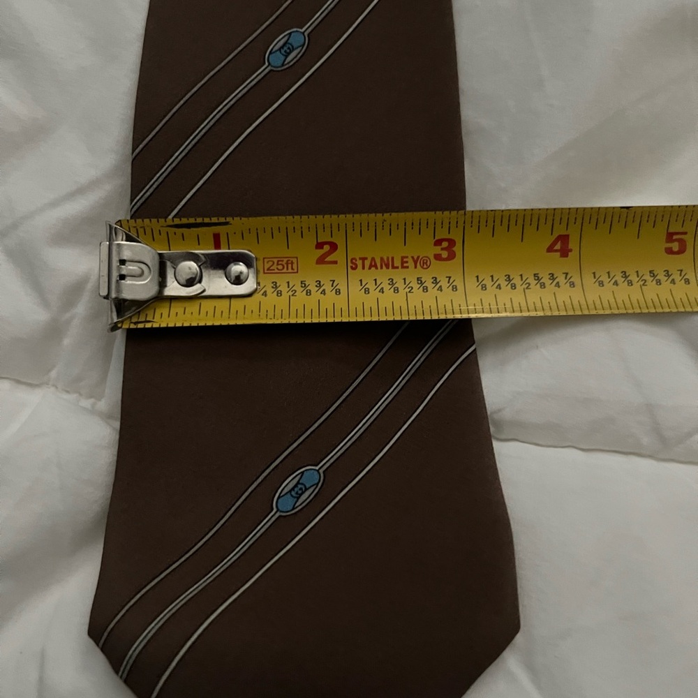 Gucci brown tie, 100% silk, really good condition. - Picture 3 of 3
